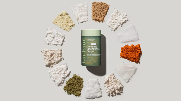 ProleevaMax Bottle Ingredient Circle Layout
